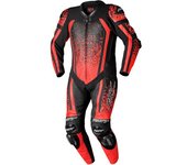RST Pro Series Evo Airbag Traje de cuero de moto de una pieza - Negro Rojo (XS)