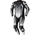 RST Pro Series Evo Airbag Traje de cuero de moto de una pieza - Negro Blanco