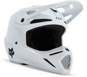 Fox V3 Solid MIPS Casco de motocross - Blanco (XL)