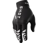 Shot Core Guantes de motocross - Negro Blanco (2XL)