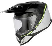 Acerbis Assault Graphic Casco de Enduro - Negro Amarillo (S)