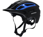 Acerbis Doublep Casco MTB - Negro Azul (L XL)