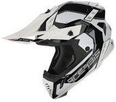 Acerbis X-Track 2024 Casco de motocross - Negro Blanco (M)