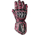 RST TracTech Evo 4 Ltd. Dazzle Pink Guantes de moto perforados - Negro Rosa (2XL)