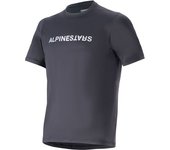 Alpinestars A-Dura Switch Maillot de ciclismo juvenil de manga corta - Negro