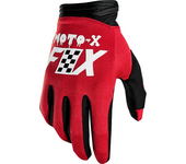 Fox Dirtpaw CZAR Motocross guantes - Rojo (2XL)