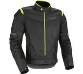 Acerbis Ramsey Vented 2.0 Mesh Chaqueta Textil Moto - Negro Amarillo