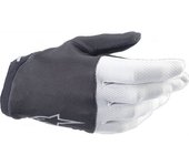 Alpinestars A-Aria Guantes de bicicleta - Gris Blanco (XL)