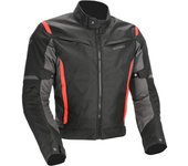 Acerbis X-MAT 2.0 Chaqueta Textil Moto - Negro Rojo (S)