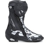 TCX RT-Race Botas de moto - Negro Gris Blanco (46)