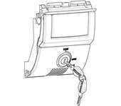 SHAD CIERRE SH58X/ SH59X PREMIUM -