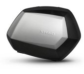 SHAD MALETAS LAT. SH35 ALUMINIUM Conjunto de fundas laterales - Negro Plata