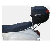 SHAD TOP MASTER PIAGGIO LX50/125 Conexión en mayúsculas - Negro (25 cm)