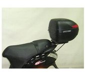 SHAD TOP MASTER PIAGGIO ZIP 50 2 TEMPI Conexión en mayúsculas - Negro