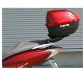 SHAD TOP MASTER HONDA DYLAN125 Conexión en mayúsculas - Negro (25 cm)
