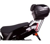 SHAD TOP MASTER KYMCO VITALITY 50 Conexión en mayúsculas - Negro (25 cm)
