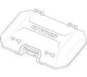 SHAD TAPA ALUMINIO MALETA TOP TERRA Cubierta Topcase -