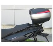 SHAD TOP MASTER GILERA FUOCO 500 Conexión en mayúsculas - Negro (25 cm)