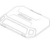 SHAD TAPA ALUMINIO MALETA LATERAL TERRA -