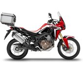 SHAD TOP MASTER CROSSTOURER-AFRICA TWIN Conexión en mayúsculas - Negro