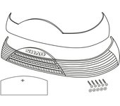SHAD CATADRIOPTRICO ROJO SH46 -