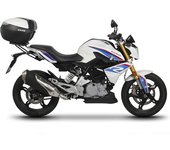 SHAD TOP MASTER BMW G 310 R Conexión en mayúsculas - Negro