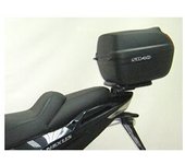 SHAD TOP MASTER GILERA NEXUS500 Conexión en mayúsculas - Negro