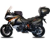 SHAD TOP MASTER KTM ADVENTURE 1190 Conexión en mayúsculas - Negro