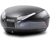 SHAD BAUL SH48 GRIS OSCURO/NEGRO Topcase - Negro Gris
