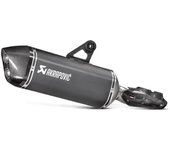 Akrapovic Silenciador trasero de titanio  Slip-On Line - Negro Gris