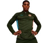 Puma - Sudadera Manchester City Training 2024-2025, Unisex, Myrtle-Bold Blue, L