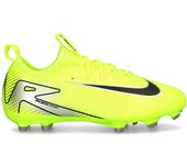 Nike - Bota de fútbol Air Zoom Mercurial Vapor 16 Academy FG/MG Niño, Unisex, Volt-Black, 1Y