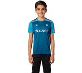 Hummel - Camiseta Real Betis Tercera Equipación 2024-2025 Niño, Unisex, Cyan, 152 cm
