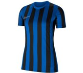 Nike - Camiseta oficial Striped Division IV m/c Mujer, Mujer, Royal Blue-Black-White, S