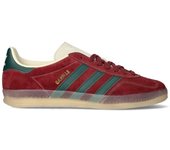 Adidas - Zapatilla Gazelle Indoor, Hombre, shadow red-shadow green-wonder white, 9 UK