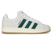 Adidas - Zapatilla Campus 00s, Hombre, Crystal White-Collegiate Green-Off White, 11 UK