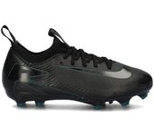 Nike - Bota de fútbol Air Zoom Mercurial Vapor 16 Academy FG/MG Niño, Unisex, Black-Black-Deep Jungle, 2,5Y