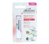5 x Bálsamo labial Repair & Care 4,5 g - Alviana
