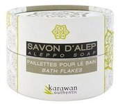 Jabón de Alepo en escamas para baño 100 g - Karawan Authentic
