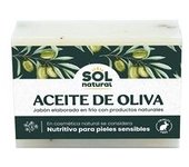 Sol Natural 10 x Jabón en Pastilla de Aceite Oliva 1 unidad Solnatural
