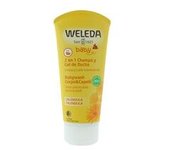 5 x Champú y gel de ducha de caléndula Bebé 200 ml de gel - Weleda