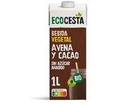 10 x Bebida de avena con cacao Bio 1 L (Cacao - Avena) - Ecocesta