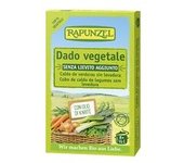 10 x Caldo verduras cubitos sin levadura 8 unidades de 10g - Rapunzel
