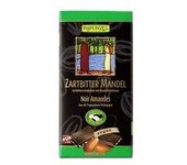 3 x Chocolate negro con almendra Bio 80 g - Rapunzel