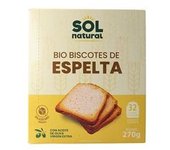 Sol Natural 5 x Biscotes de Espelta Bio 270 gr Solnatural