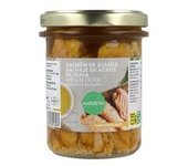 10 x Salmón salvaje de Alaska en aceite de oliva virgen extra Bio 195 g - Naturitas Essentials
