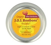 3 x SOS Rescate Bonbons (Sabor Frambuesa) 38 unidades (Frambuesa) - S.O.S Bonbons