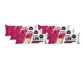 Pack Barrita Total Protein Bar Low Sugar (Sabor Chocolate Blanco y Frambuesa) 6 barritas de 60g (Chocolate - Frambuesa) - Gold Nutrition