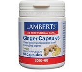 Ginger Capsules (Jengibre) 60 cápsulas de 120 mg Lamberts