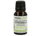 3 x Citronela Aceite Esencial 15 ml de aceite esencial (Cítrico) - Aromasensia